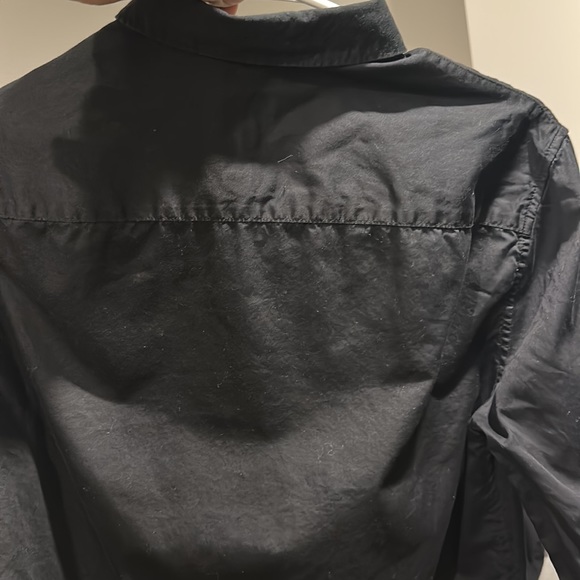 Armani exchange shirt black cool design 8 out of 10 condition - Picture 5 of 5